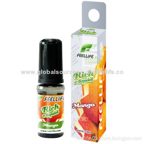 Feellife E-liquid in Health Care, FDA, MSDS, GMP Marks